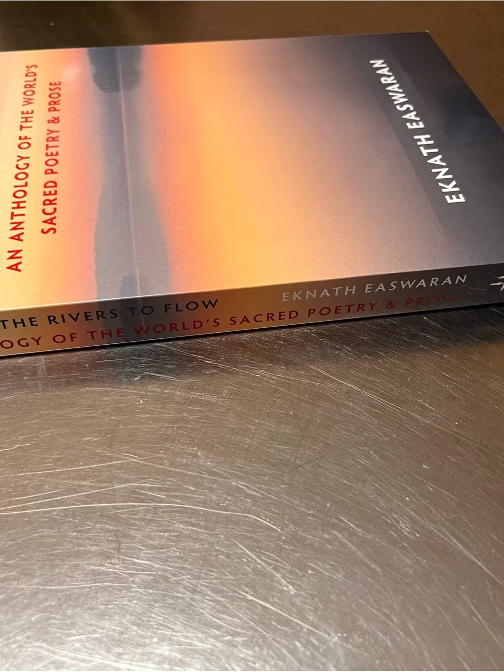 'God Makes the Rivers to Flow' - Orange Gradient Cover